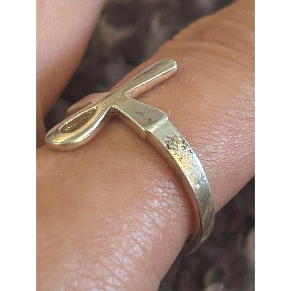 Z16 size 10 925 sterling silver ring - Picture 4 of 6